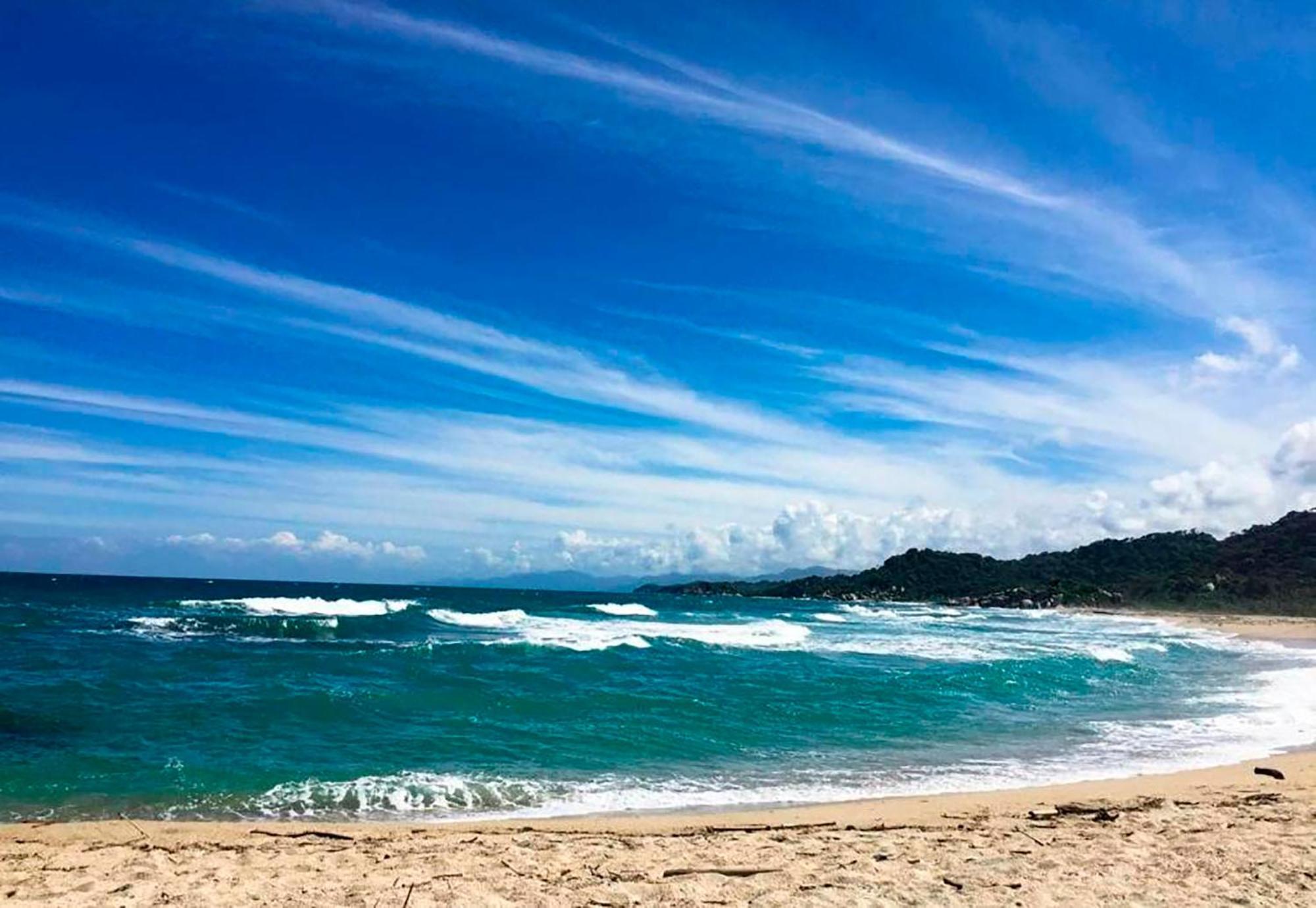 Hostal Mirador Dentro Del Parque Tayrona El Zaino Buitenkant foto
